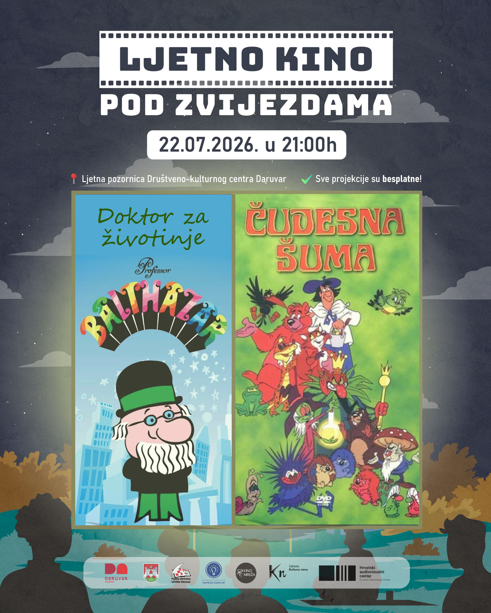 ljetno kino 2026 Doktor za zivotinje cudesna suma 22