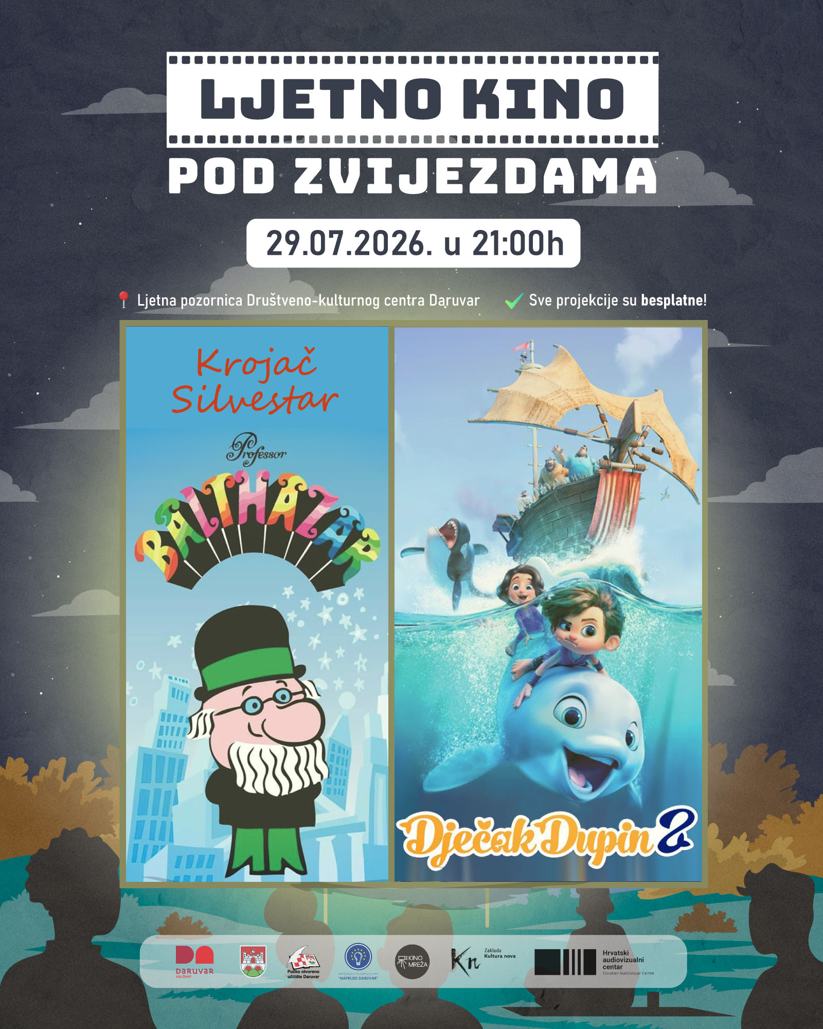 ljetno kino 2026 krojac silvestar djecak dupin 2 29